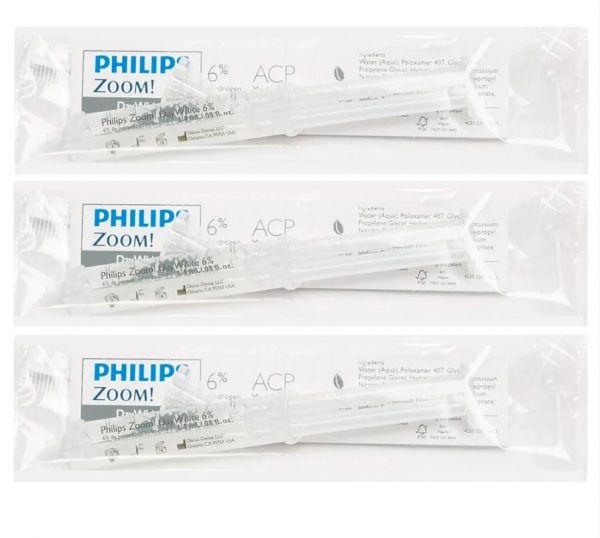 philips zoom day white 6% HP 3 blisters