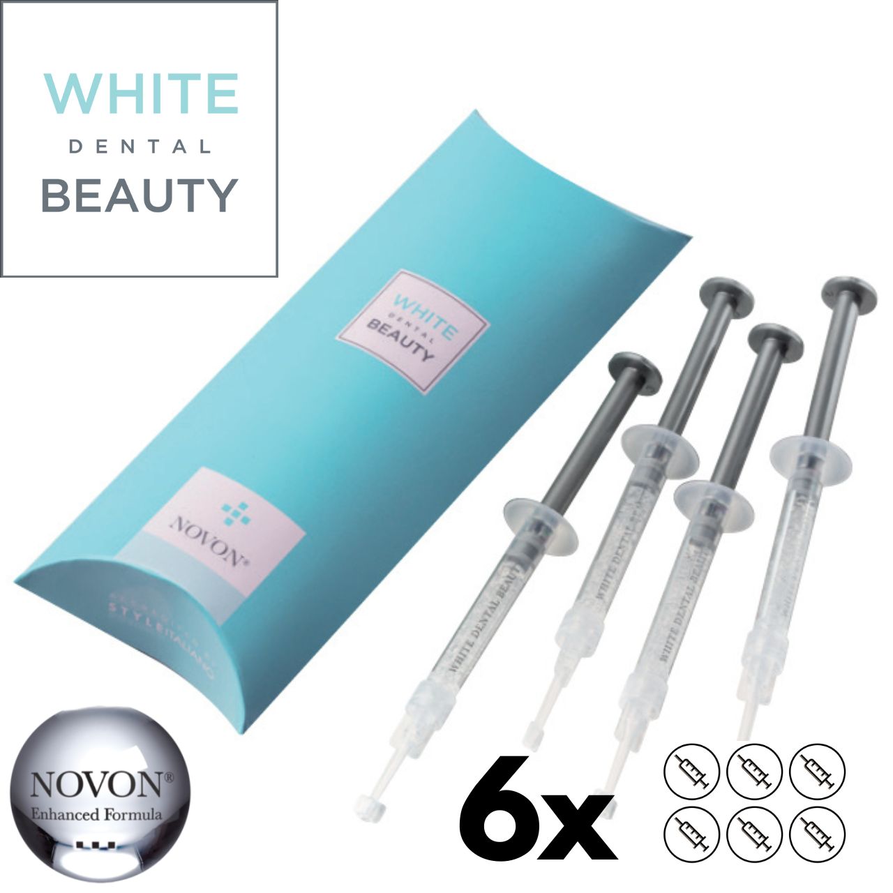 White-Dental-Beauty-16-CP-Zahnaufhellung Gels-gels-x6
