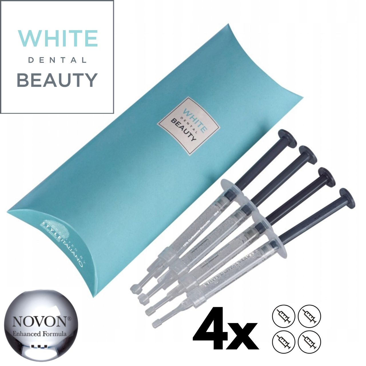 White-Dental-Beauty-6-HP-Zahnaufhellung Gels-x4